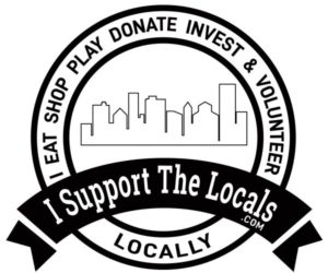 support the locals t shirt